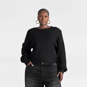 KBB by Kahlana -  Women's Long Sleeve 'The Shoulder P Black